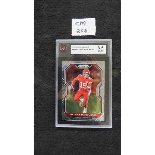 Graded Patrick Mahomes KC Chiefs Card