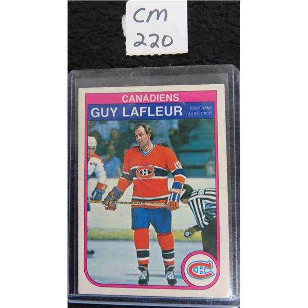 Guy Lafleur Montreal Canadiens Card