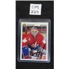 Image 1 : Autographed Bill Ranford Canada Cup Card