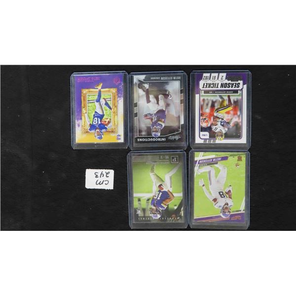 Justin Jefferson Rookie Card Collection Minnesota Vikings