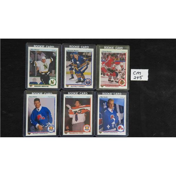 upper deck 5 all metal collector cards