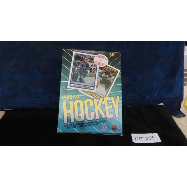 1990/91 O-Pee-Chee Unopened Box