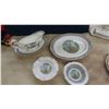 Image 3 : 100 pcs Royal Albert Silver Birch China ; Plates, Bread + Butter Plates, Cups, Saucers,
