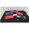 Image 1 : 5 Die Cast Cars - 1:24 Scale ; 67 Ford Mustang, Ferrian, 67 Corvette, Mach 1 Mustang