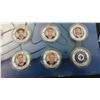 Image 8 : 2 WPG Jets 2011 Medallion Calendars ; (1) Complete with Medallions + (1) Pamphlet 