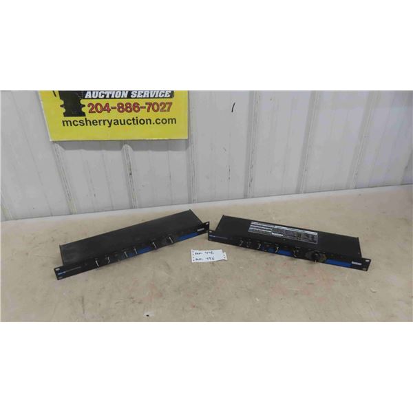 2 Lexicon MPX 100 Dual Channel Processor