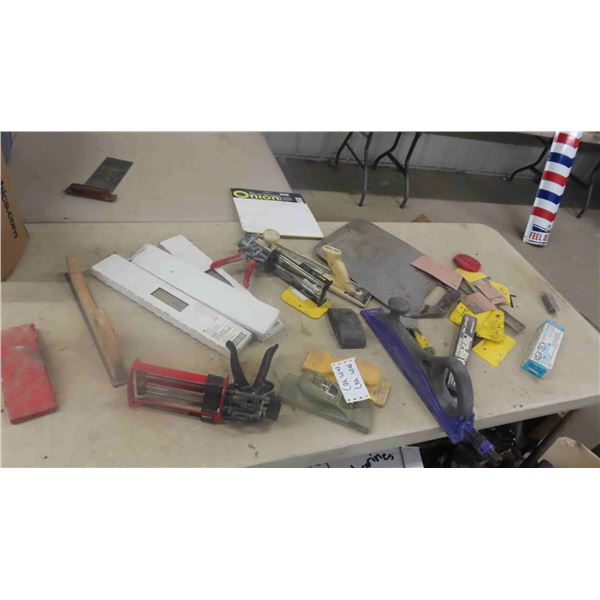 Caulking Guns, Sander, Scraper, plus more