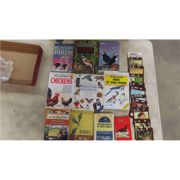 10 Books on Bird Watching  Including Manitoba Birds + Birds of Canada