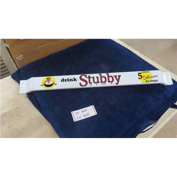 Push Door Bar ' Drink Stubby' 2.75" x 32" - fantasy