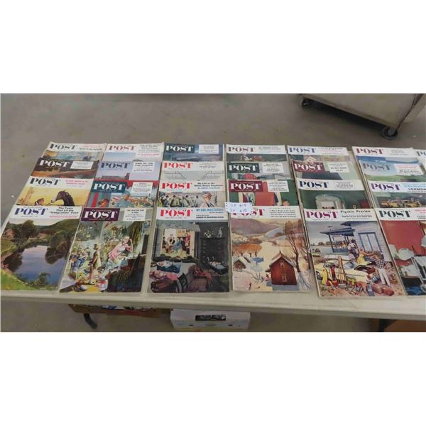 29 Post Magazines 1950s-60s ; Chatelaine, Look Magazines, plus more