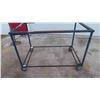 Image 1 : Rolling Metal Table Frame - No Top