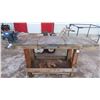 Image 1 : Shop Work Bench with Good Sized Vice 24" x 36" x 72"