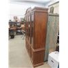 Image 6 : Oak China Cabinet - 2 pc 15" x 60" x 77" 
