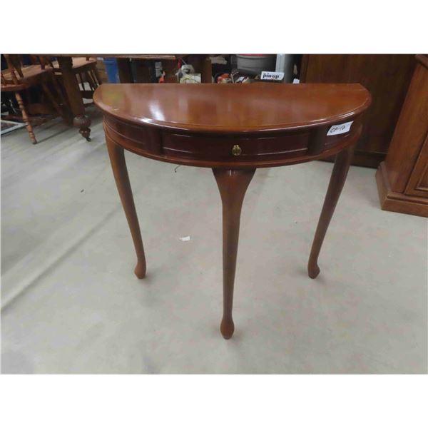 1/2 Moon Stand with Drawer