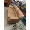 Image 2 : Leather/ Leather Style Couch 74" Wide