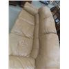 Image 3 : Leather/ Leather Style Couch 74" Wide