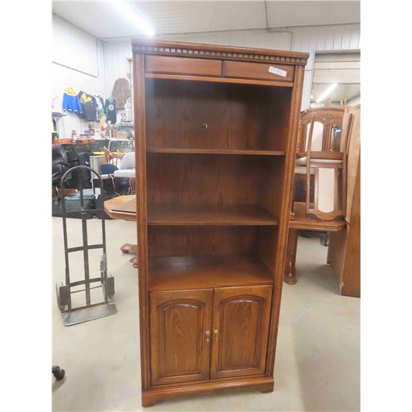 Entertainment Cabinet/ Shelf Unit 18" x 32" x 77" 