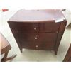 Image 5 : 2 Night / End Table - 3 Drawer + with Electrical Outlet 18" x 29" x 30" 