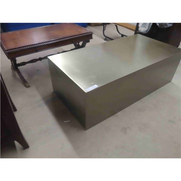 Stainless Steel Coffee Table 15" x 24" x 47" 