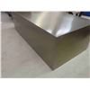 Image 3 : Stainless Steel Coffee Table 15" x 24" x 47" 