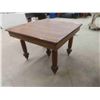 Image 5 : 1/4 Cut Oak 5 Leg Table 29.5" x 42" x 42.5"