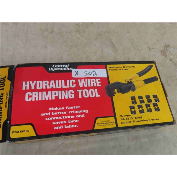 New Central Hydraulic Wire Crimping Tool