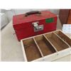 Image 2 :  3 Wooded Tool / Storage Box -Wood One Vintage with Nails - Biggest 11" x 13" x 14" 