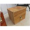Image 7 :  3 Wooded Tool / Storage Box -Wood One Vintage with Nails - Biggest 11" x 13" x 14" 