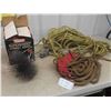 Image 1 : 2 Rope Tighteners, Chimney Cleaner Brush 