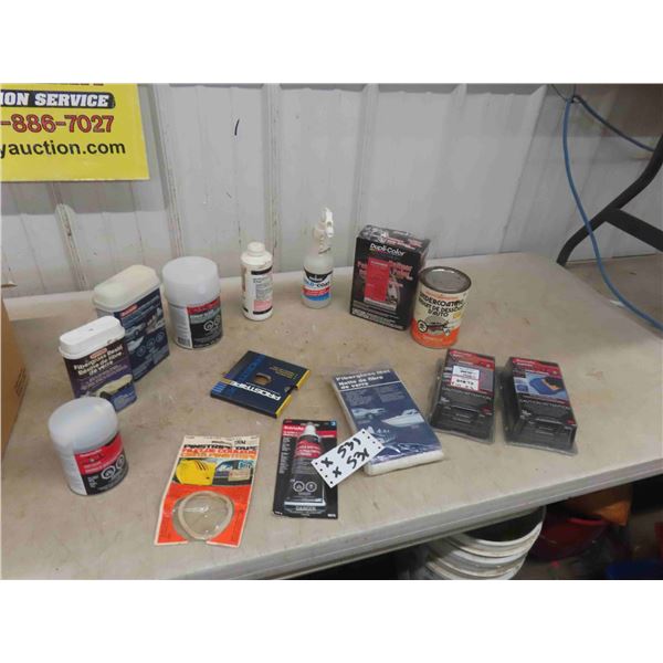 Autobody Supplies ; Undercoating, Dent Bondo, Body Filler, Fiberglass Matt
