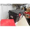 Image 5 : 2 Tool Boxes ; Poly Jobmate 13" x 14" x 27" & Mastercraft Metal 9"x 9" x 32" 