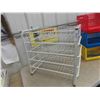 Image 2 : 5 Metal Basket Organizers with Slide Out Basket 21" x 21" x 31" & 3 Plastic Stanley 
