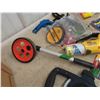 Image 3 : Drywall Aid Corner, Scrapers, Trowels, Chalk Hog, 100' Tape Measure, Measuring 