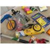 Image 4 : Drywall Aid Corner, Scrapers, Trowels, Chalk Hog, 100' Tape Measure, Measuring 