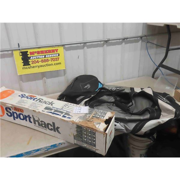 Bic  Auto Roof Top Sport Rack & Eaton Hockey Bag