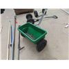 Image 3 : Lawn Crafter Model 10350 Fertilizer Spreader & 4 Wheel Chasis for Wagon