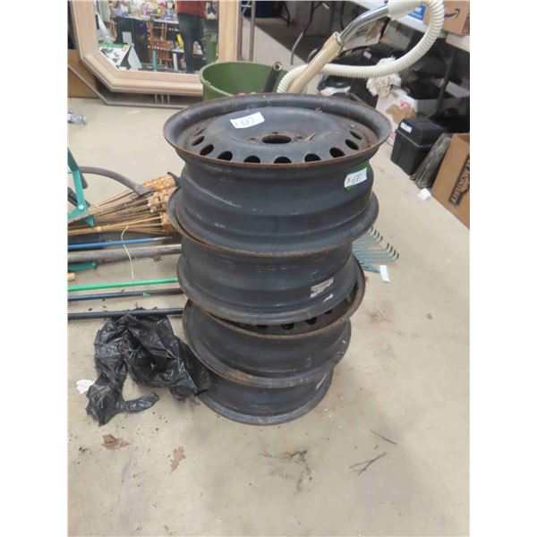 (4) 5 Hole Rims - Matching