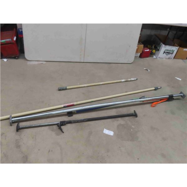 3 Load Jacks & 2 Handle Extensions