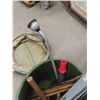 Image 7 : 5 Tiki Torches, Gutter Filtrate Guard, Hose Sprayer, Garbage Can, Expandable Sprayer