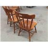 Image 3 : 6 Matching Wooden Kitchen Chairs