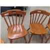 Image 5 : 6 Matching Wooden Kitchen Chairs