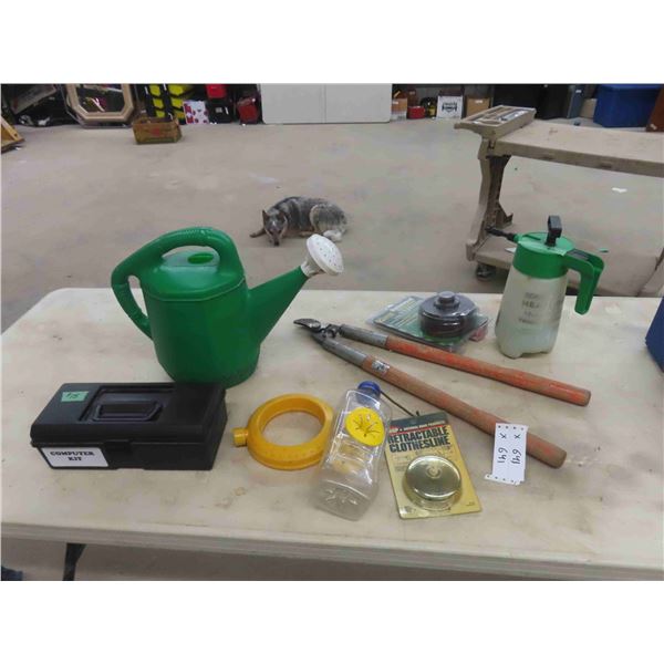 Pruners, Bottle Sprayer, Watering Can, plus more