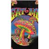 Image 5 : Vintage ' Eat Me' Mushroom Black Light Poster - Fuzzy ! 23" x 35" 