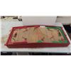 Image 1 : Early Vintage Munro Games Table Hockey Game - Wood Construction 36" x 14.5"