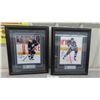Image 1 : 2 Framed Winnipeg Jets Autographed Photos Andrew Ladd + Bryan Litte Team Issue