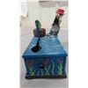 Image 6 : Vintage Cast Iron Mechanical Bank Fishing ' The One That Got Away' - works