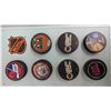Image 3 : 3 Rare Vintage NHL Hockey Puck Holder + Pucks