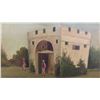 Image 3 : Late 1800s Oil Painting Hudson's Bay Company Fort Garry Gate by Geo W. Smith