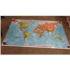 Image 1 : Huge Maps International Political World Wall Map - Laminated, over 6' Wide