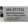 Image 2 : New in Box Panasonic NN-ST775S 1.6 cu. Ft. Microwave Oven